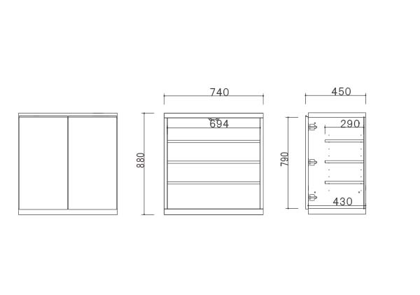 「K2」のカウンター