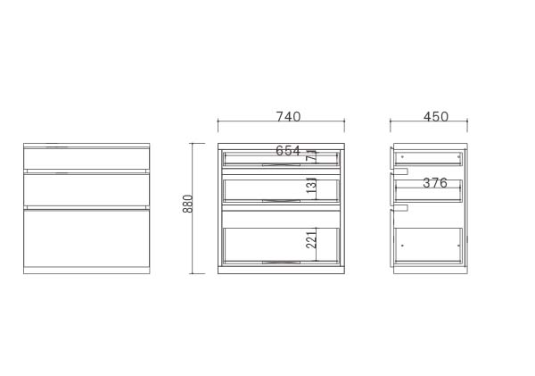 「K2」のカウンター