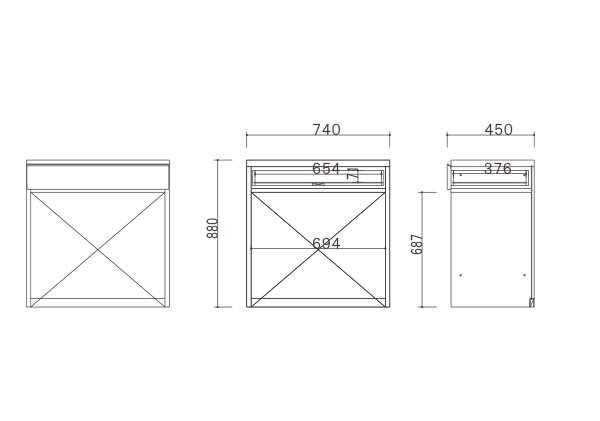 「K2」のカウンター